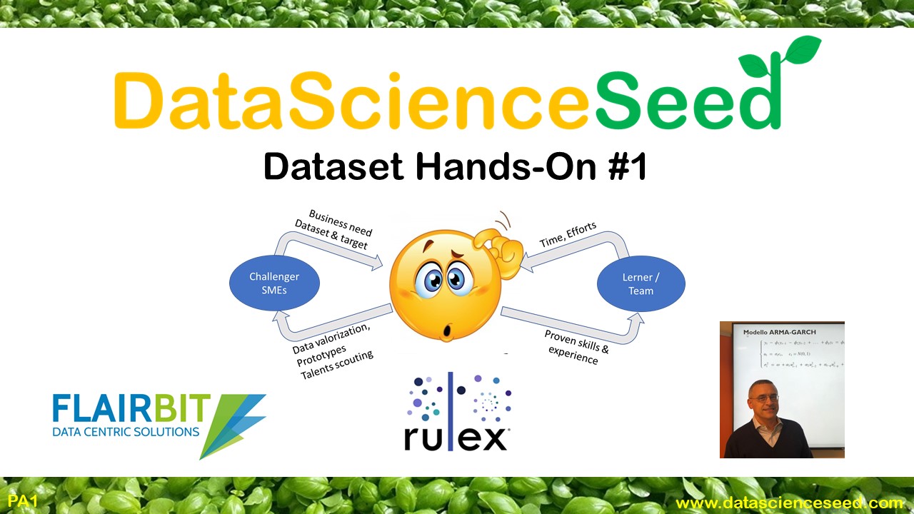 DataScienceSeed Hands-ON #1